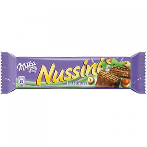 Шоколадный батончик milka nussini 37gr