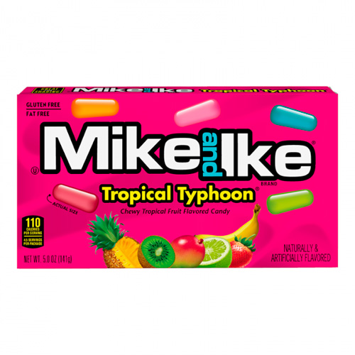 Конфеты Mike&Ike Tropical Typhoon   120гр