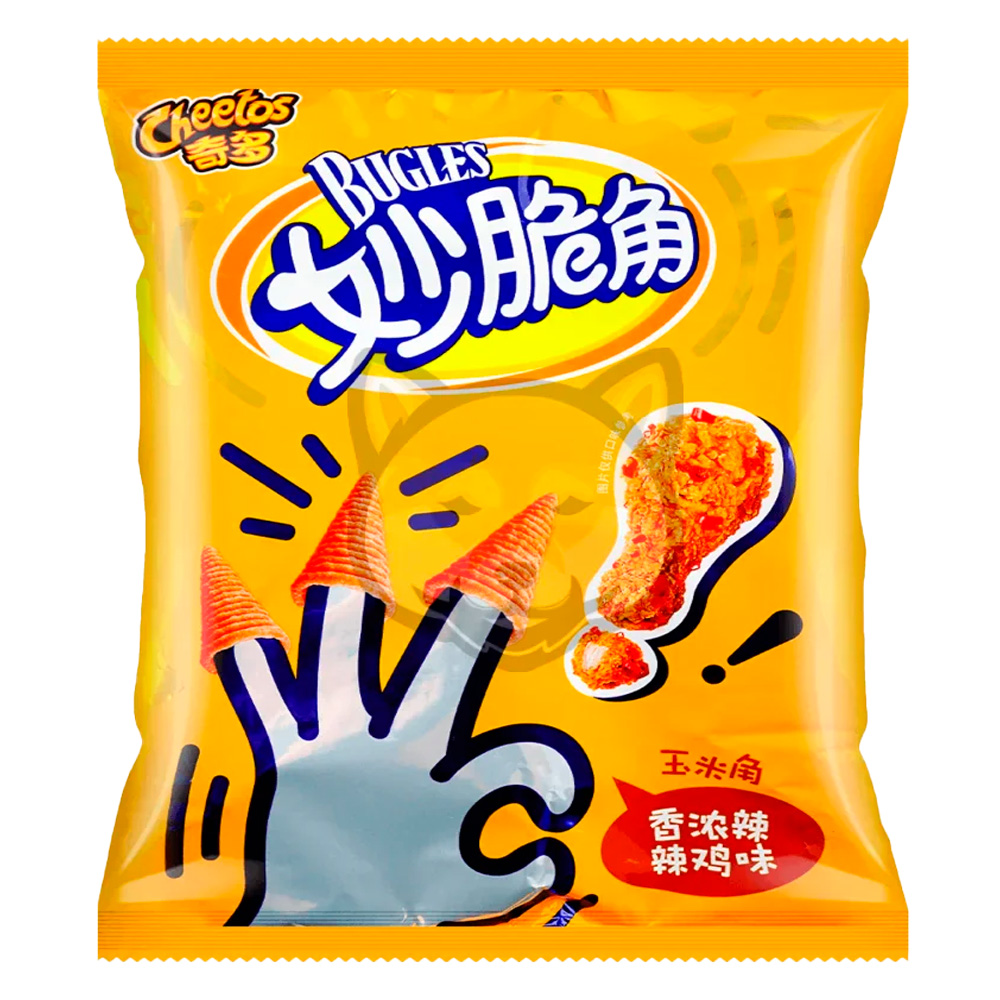 Чипсы Cheetos Crispy Bugles Spicy Chicken Flavor   65гр