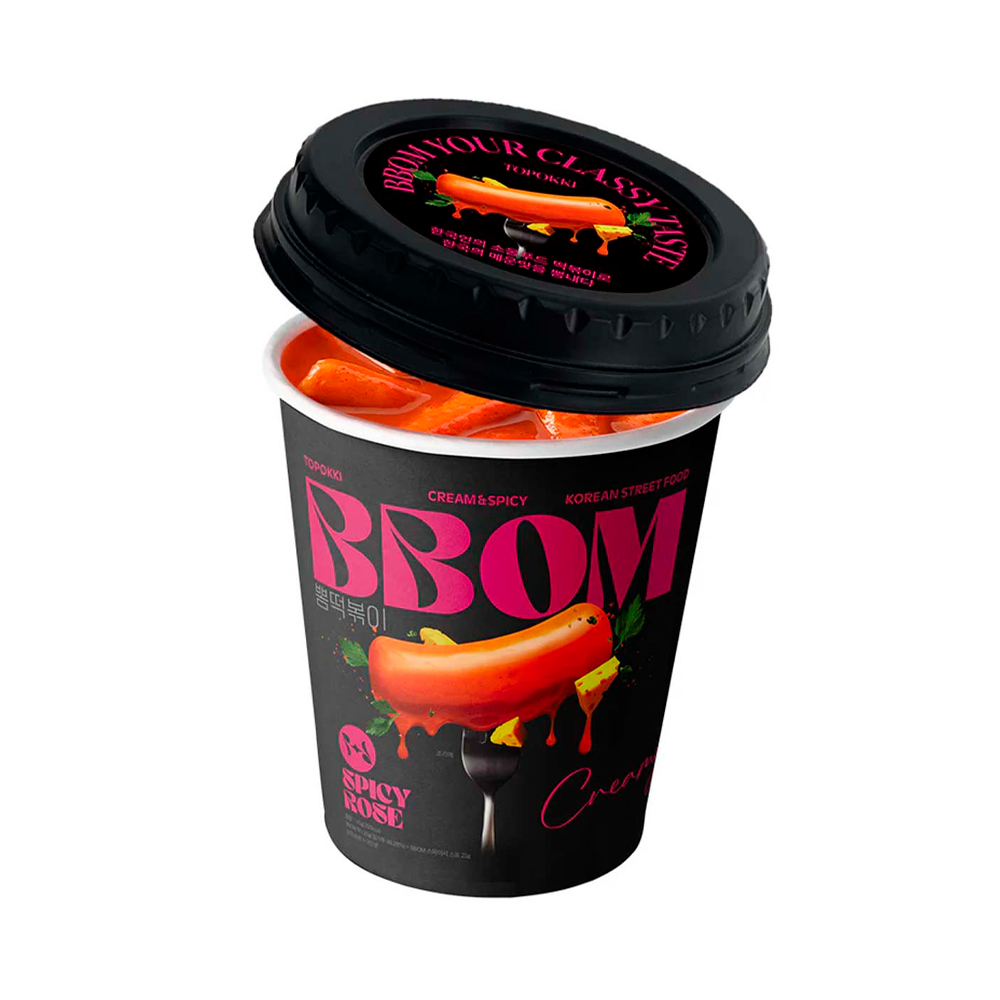 Рисовые палочки BBOM Topokki Rose   145гр