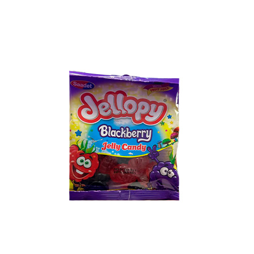 Жев.мармелад Jellopy Blackberry-Raspberry    80гр