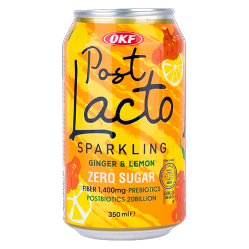Газ.напиток Post Lacto Ginger Lemon zero sugar м  350мл