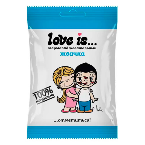 Жев.мармелад Love is ЖуйМиксик со вкусом Жвачка    20гр