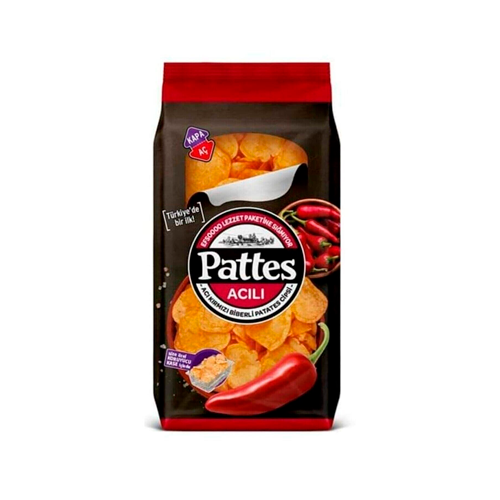 Чипсы Pattes со вкусом Красного Перца 100гр