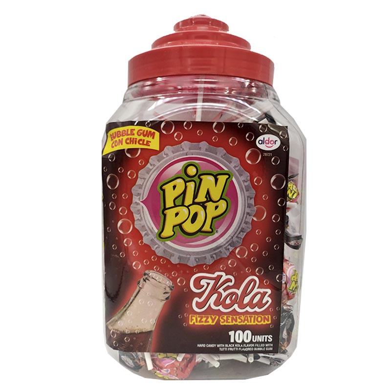 Леденец ALDOR Pin Kola (черная кола) 18гр