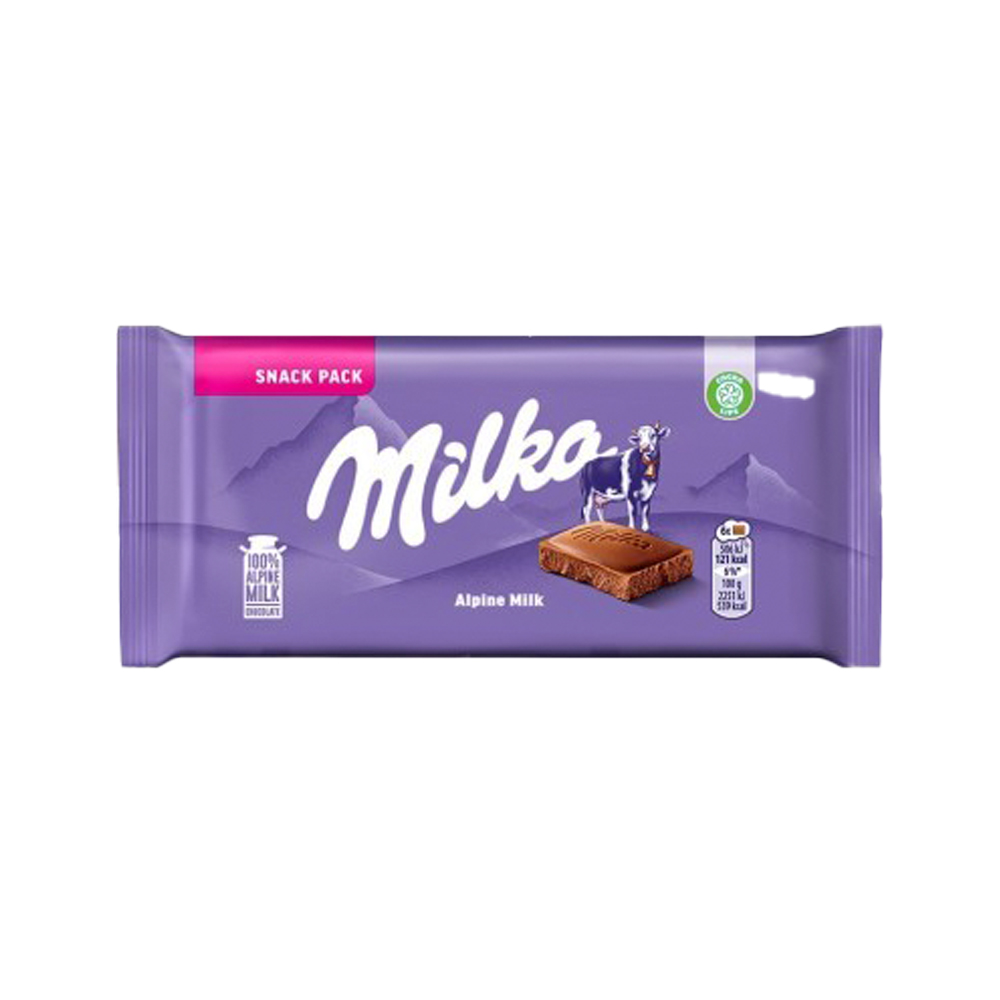 Шоколад Milka Alpine Milk   45гр