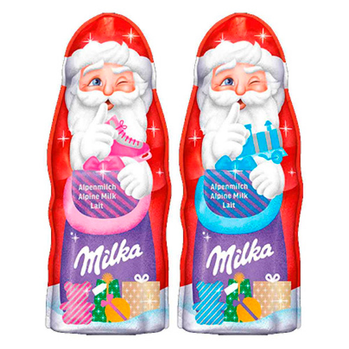 Шоколад фигурный Milka Mein Lieblings-Weihnachtsmann   90гр
