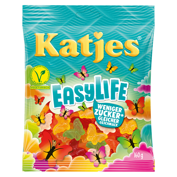 Жев.конфеты Katjes EasyLife 160 гр