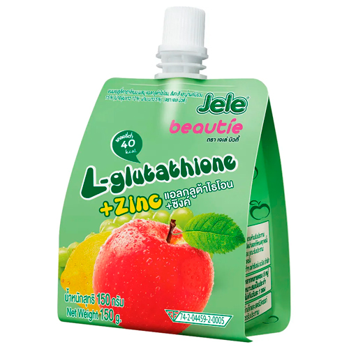 Желе Jele Beautie (Яблоко + цинк + глутатион)   140гр