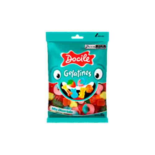 Жев.мармелад DOCILE Assorted Mix   80гр