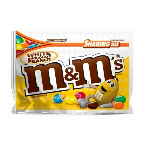 Драже M&Ms Mega White Peanut 272.2гр