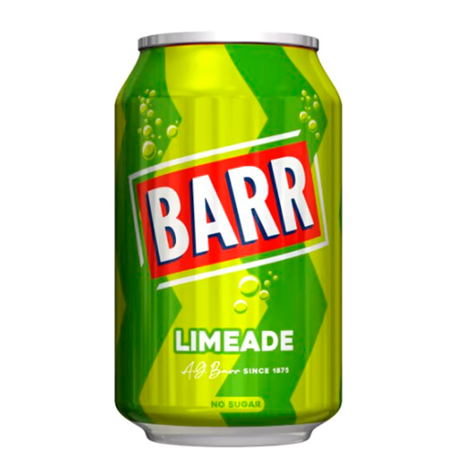 Газ.напиток Barr American LIMEADE no sugar   330мл