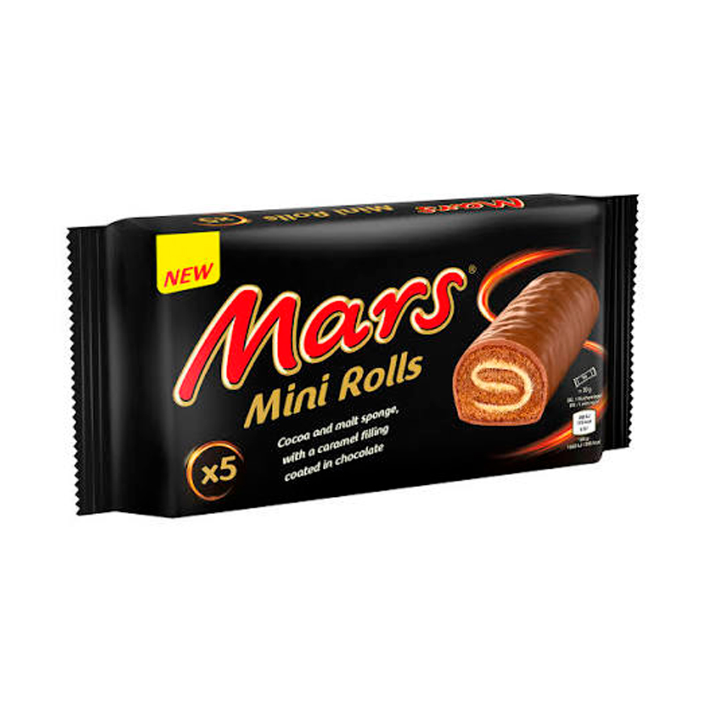 Пирожное бисквитное Mars Mini Rolls   150гр