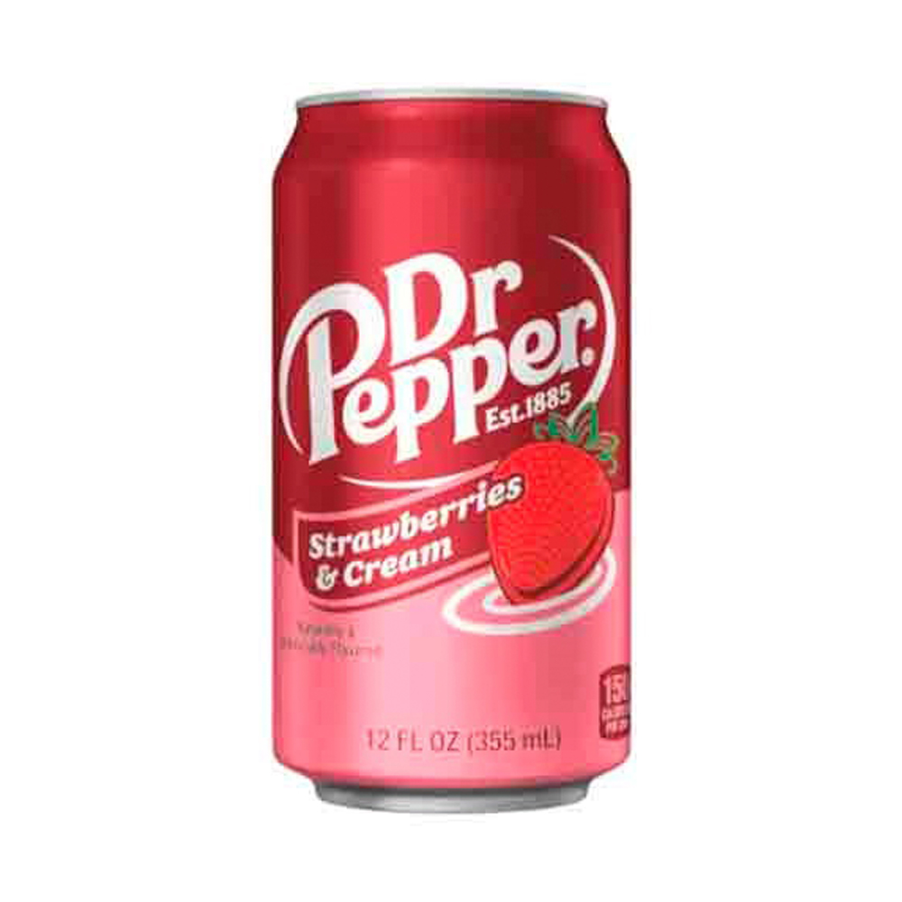 Газ.напиток Dr.Pepper Strawberry Cream   355мл