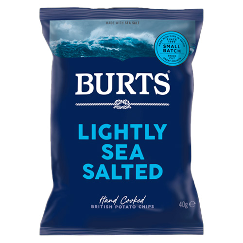 Чипсы Burts Lightly Sea Salted   40гр