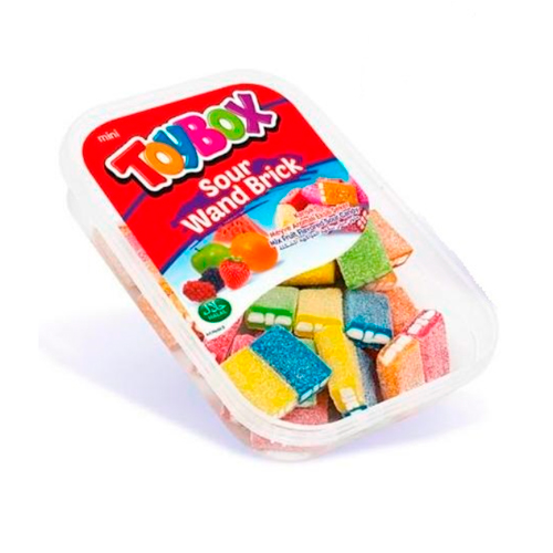 Жев.мармелад TOYBOX кислые бруски короткие Твист микс 200гр