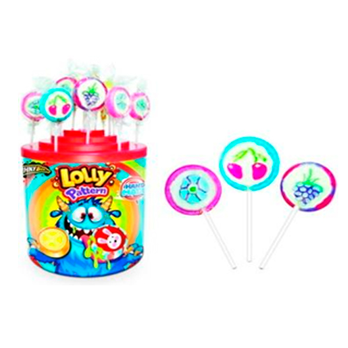 Леденец с узорами Lolly Pettern Johny Bee 8гр.