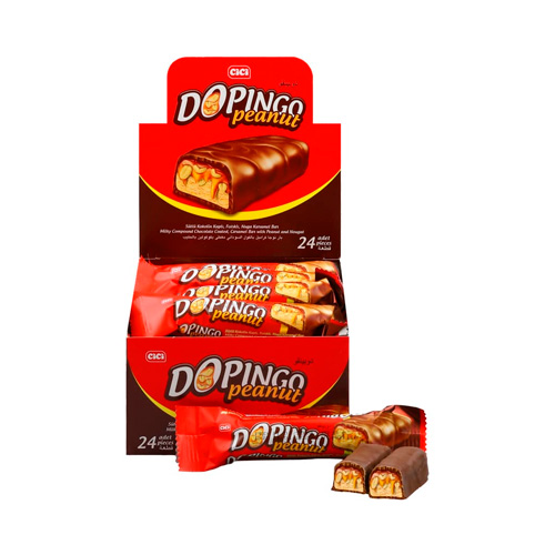 Батончик Dopingo Caramel Peanut & Nougat   25гр