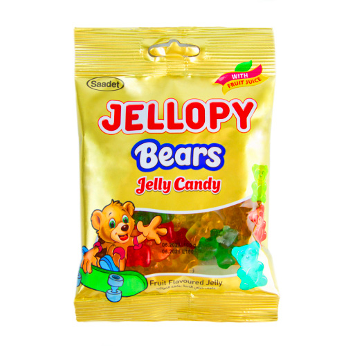 Жев.мармелад Jellopy Bear Jelly    80гр