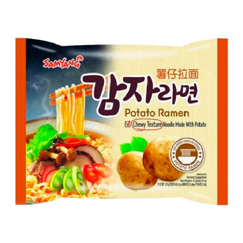 Лапша Samyang Ramen с картофельным вкусом   120гр