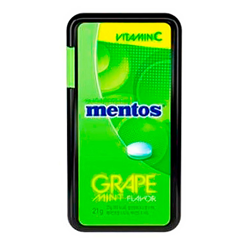 Жев.конфета Mentos Mint and Grape   17,5гр