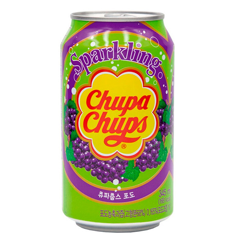 Газ.напиток Chupa Chups Grape м ж/б 345мл