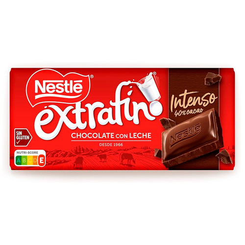 Шоколад Nestle Extrafino Intenso  125гр