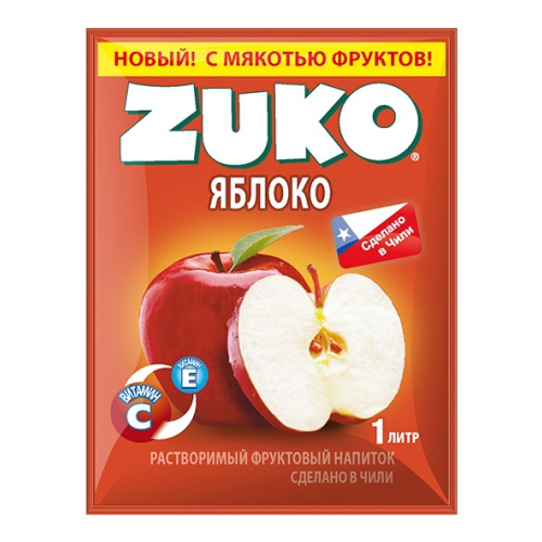 Растворимый напиток Zuko Яблоко 20гр.