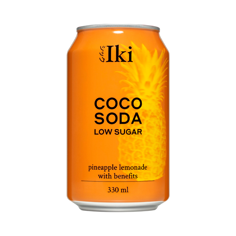 Газ.напиток Iki Coco Soda Pineapple   330мл