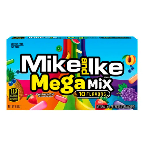 Конфеты Mike&Ike Mega Mix   120гр