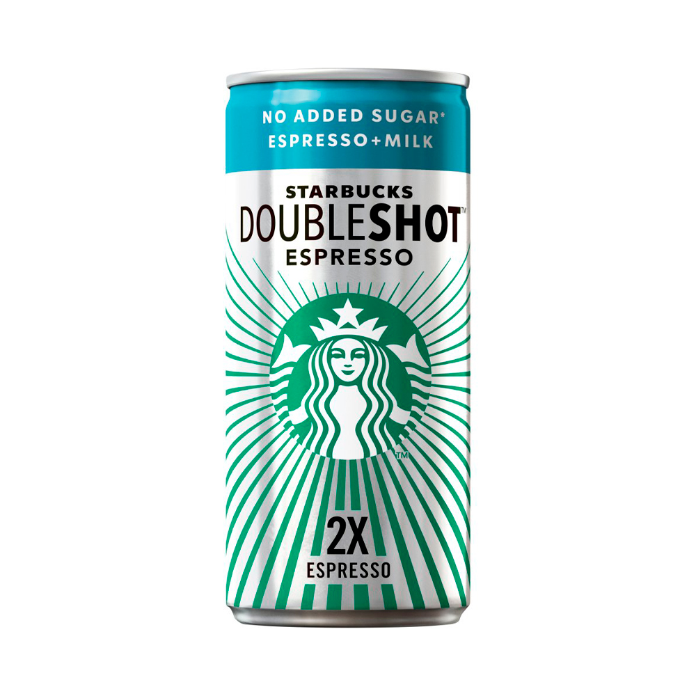 Напиток кофейный Starbucks Doubleshot No Sugar   200мл