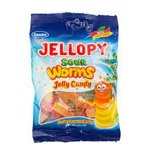 Жев.мармелад Jellopy Worms    80гр