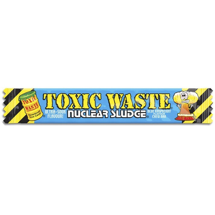 Жев.конфета Toxic Waste Nuclear sludge Blue Raspberry   20гр