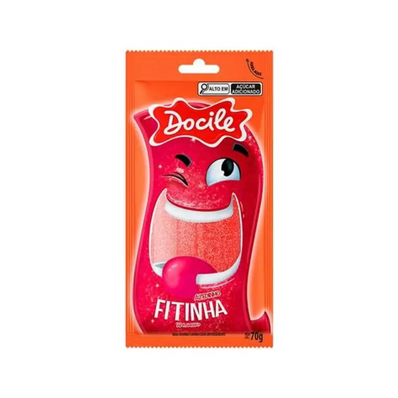 Жев.мармелад DOCILE Sour Strawberry Belts   70гр
