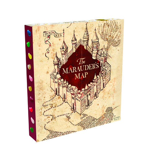 Рождественский календарь Jelly Belly карта мародеров Harry Potter  192гр