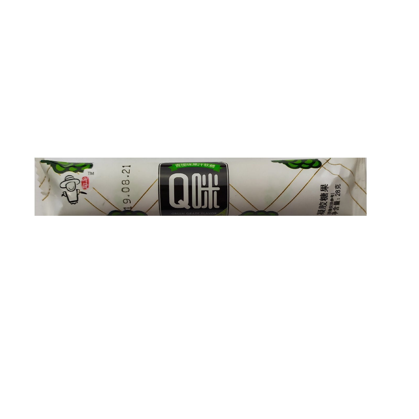 Жев. мармелад Green Grape Flavor Soft Candy 28гр. Китай