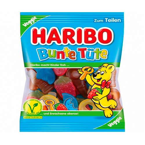 Мармелад Haribo Bunte Tute 175гр