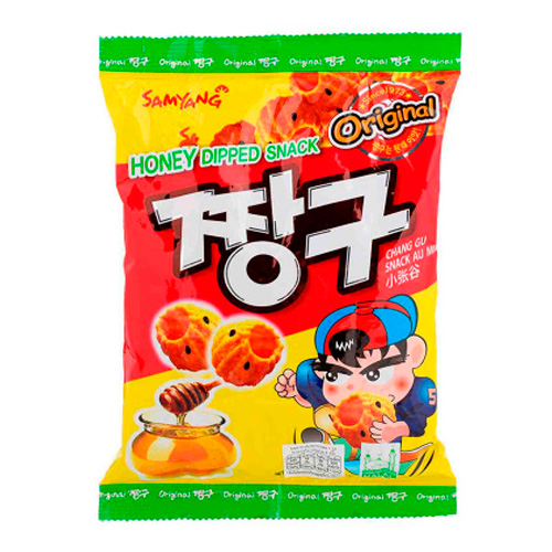 Снек Samyang Чан Гу со вкусом мёда 115гр