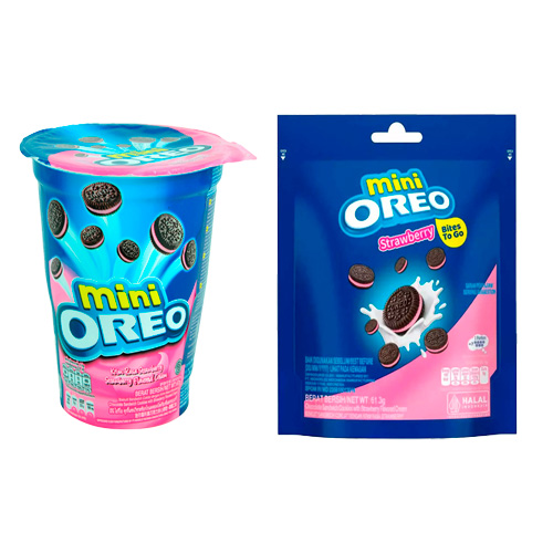 Печенье Oreo Mini Strawberry   61,3гр