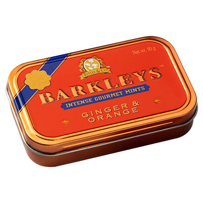 Леденцы Barkley's Ginger - Orange   50гр