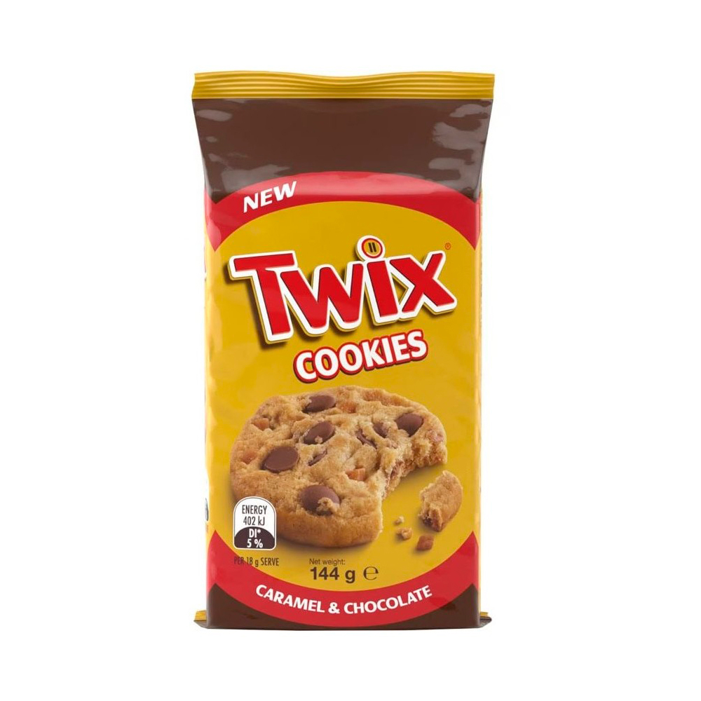 Печенье Twix cookies Caramel&Chocolate   144гр