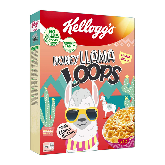 Сухой завтрак Kellogg's Honey Lama Loops 330 гр.