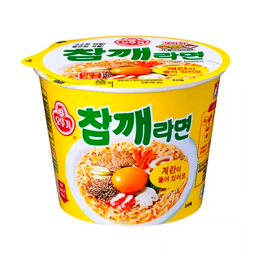 Лапша Ottogi Sesame Ramen со вкусом жареного кунжута   110гр