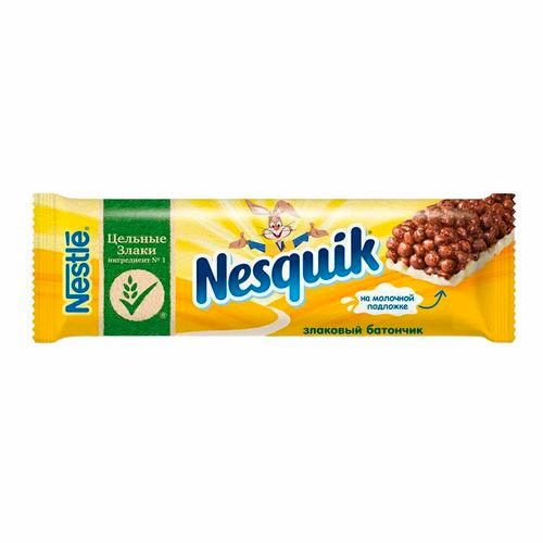 Батончик Nesquik Cereal Bar 25гр