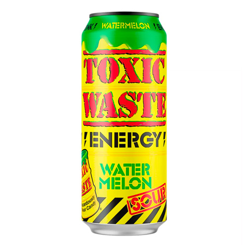 Энергетический напиток Toxic Waste Sour Watermelon м ж/б 500мл