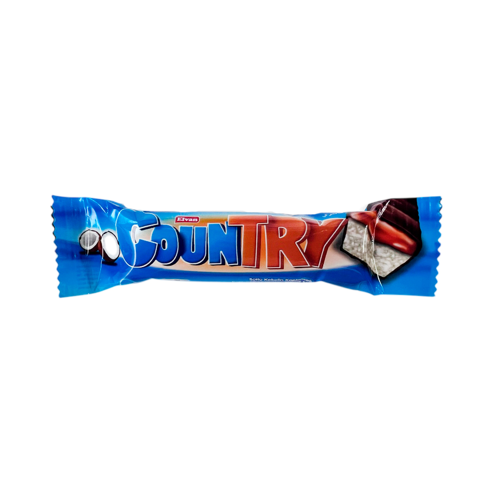 Батончик CounTry Chocolate Coconut and Nougat   20гр