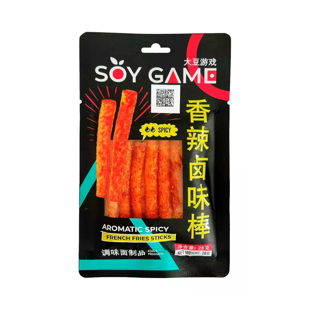 Снек Soy Game Spicy and Aromatic sticks   70гр