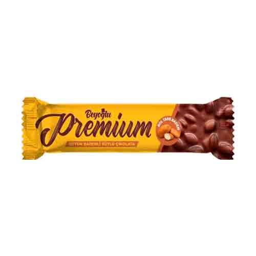 Молочный шоколад Premium с цельным миндалем 75гр