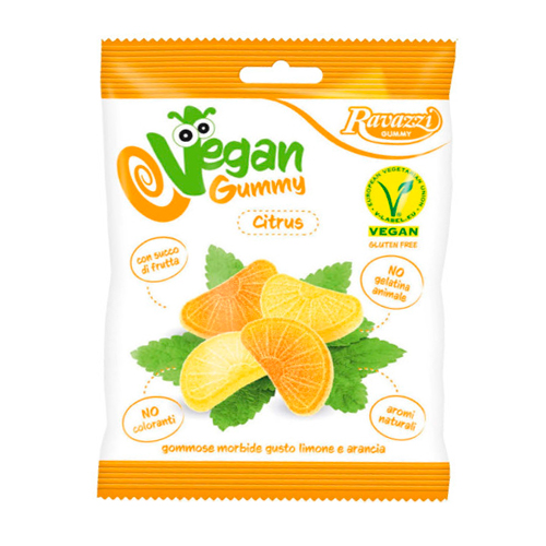 Жевательный мармелад Ravazzi "Цитрус" VEGAN 90гр