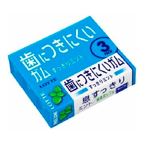 Жев.резинка Lotte Freezone Gum Mint (набор 3шт)  75,6гр